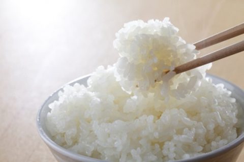 ご飯とマンナンご飯を一度に炊く